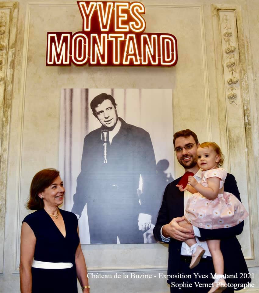 Vernissage de l'exposition Yves Montand le centenaire