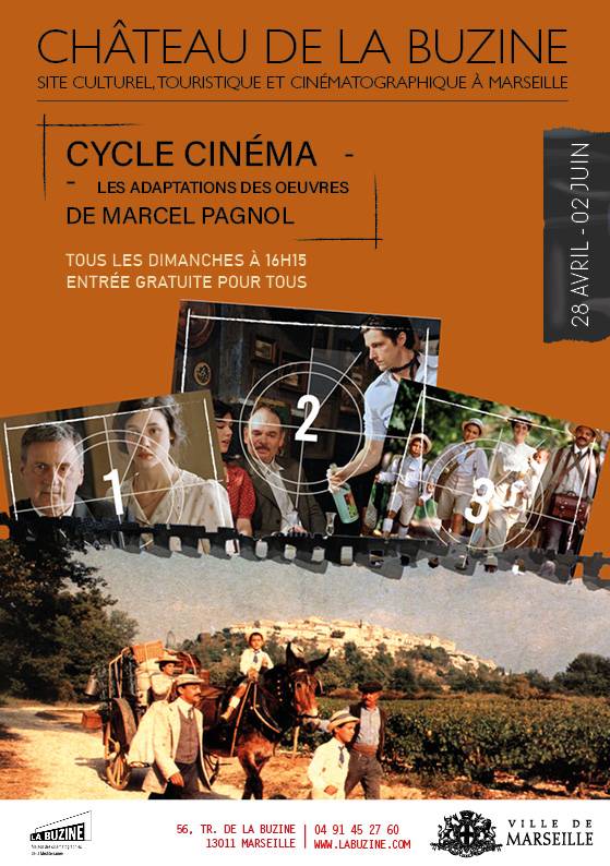 Cycle cinéma   - -   les adaptations des œuvres  de Marcel Pagnol 