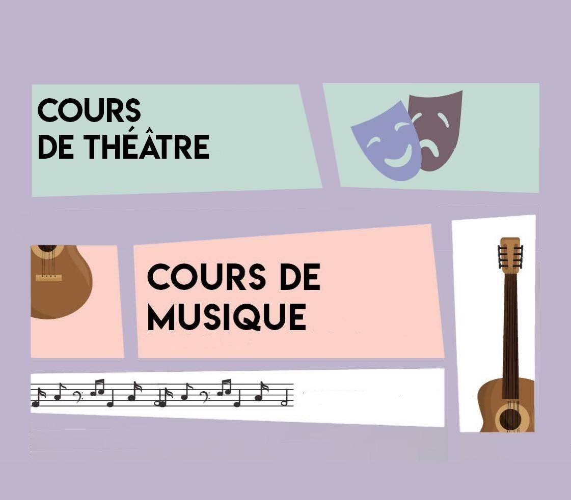 Les cours du Château: Guitare & Théâtre 