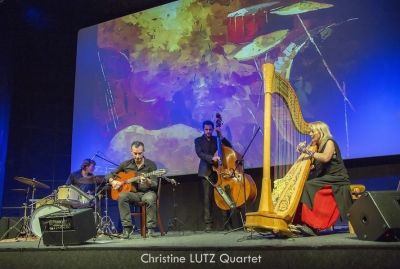 Christine LUTZ Quartet sur la scène de la Buzine